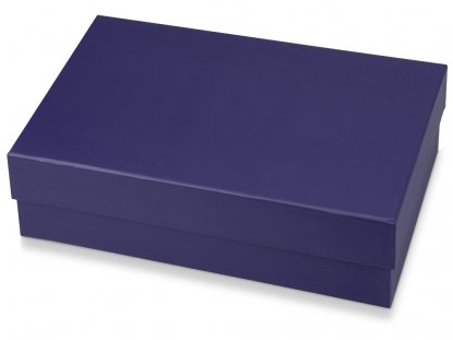 Подарочная коробка Corners большая, синяя