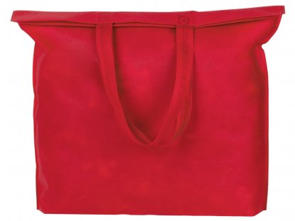 Сумка-оверсайз из спанбонда Overy, красная