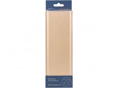 Внешний аккумулятор NEO AZ220G Quick, 22000 mAh, золотистый