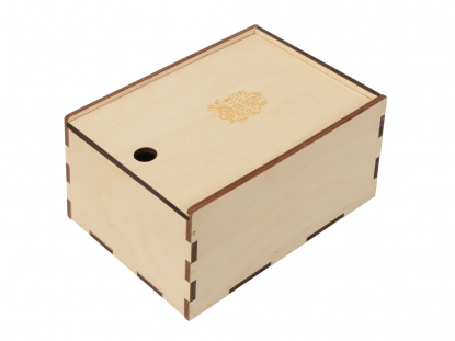 Деревянная подарочная коробка-пенал, L