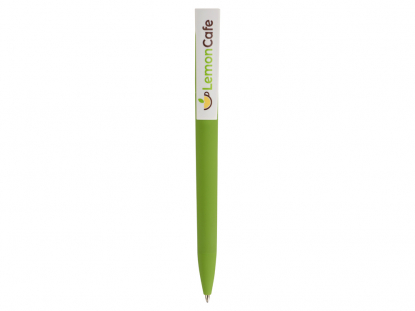 Ручка пластиковая soft-touch шариковая Zorro-черный