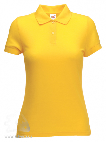 Рубашка поло Lady-Fit 65/35 Polo, женская, желтая