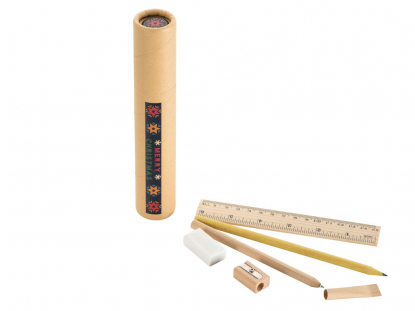 Набор канцелярский в пенале Eco style