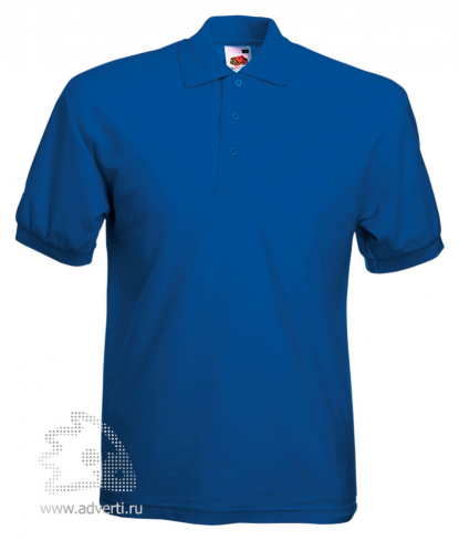 Рубашка поло 65/35 Pique Polo, мужская, синяя