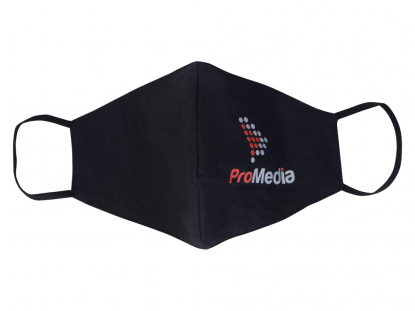 Маска для лица многоразовая из хлопка, анатомической формы