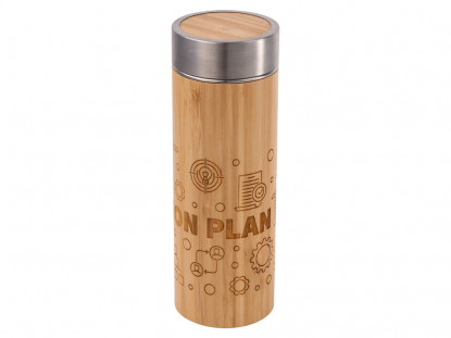 Вакуумный термос Moso из бамбука
