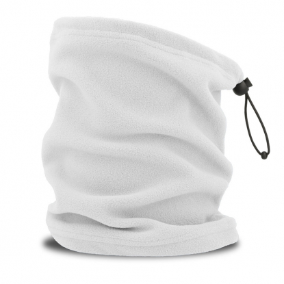 Шарф-бафф HOTTY-S с регулятором шнура, белый