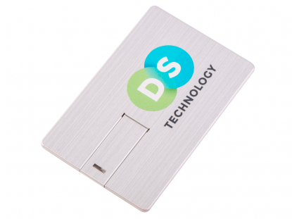 USB-флешка Card Metal в виде металлической карты