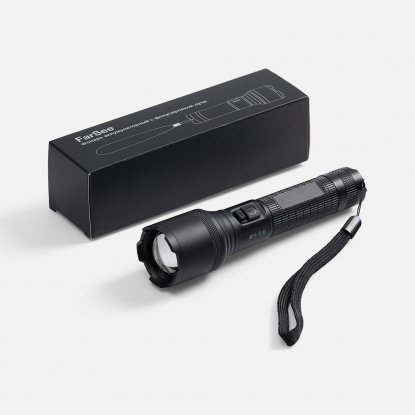 Фонарь аккумуляторный с фокусировкой луча FarSee