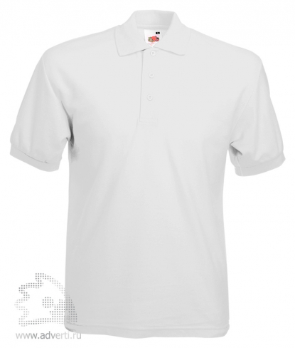 Рубашка поло 65/35 Pique Polo, мужская, белая