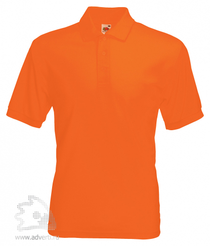 Рубашка поло 65/35 Pique Polo, мужская, оранжевая