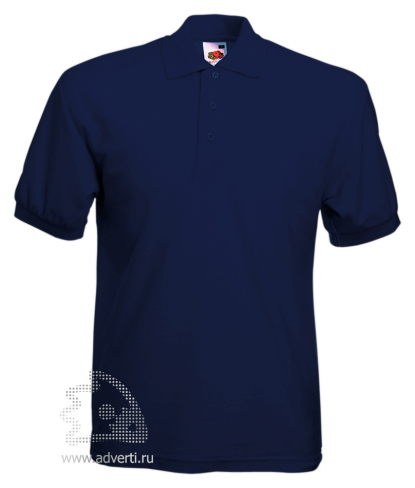 Рубашка поло 65/35 Pique Polo, мужская, темно-синяя