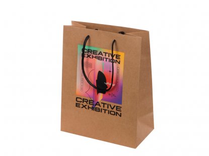 Пакет подарочный Kraft M