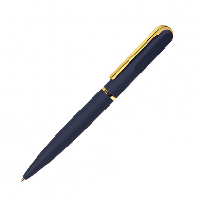 Ручка шариковая FARO, покрытие soft touch, синяя