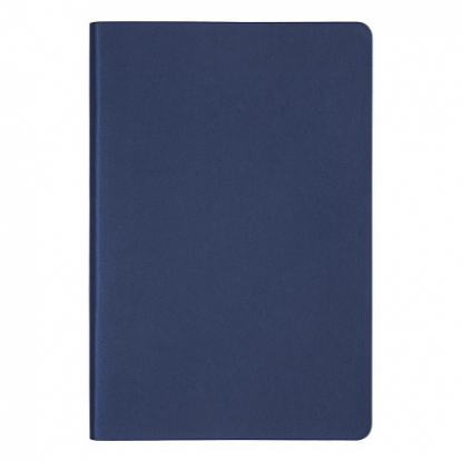 Ежедневник недатированный Flexy Soft Touch Latte А5, темно-синий