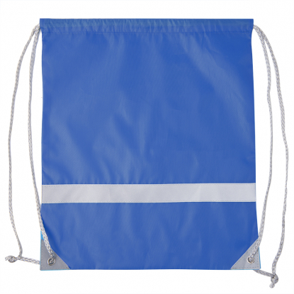 Рюкзак мешок со светоотражающей полосой RAY, синий
