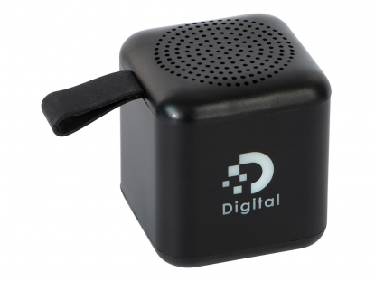 Портативная колонка TWS с подсветкой лого Tiny, 3 Вт