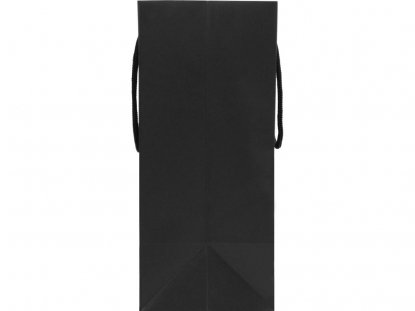 Пакет подарочный Imilit W, черный, вид сбоку