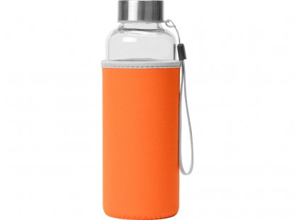 Бутылка для воды Pure c чехлом, оранжевая