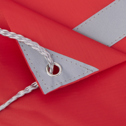 Рюкзак мешок со светоотражающей полосой RAY, красный