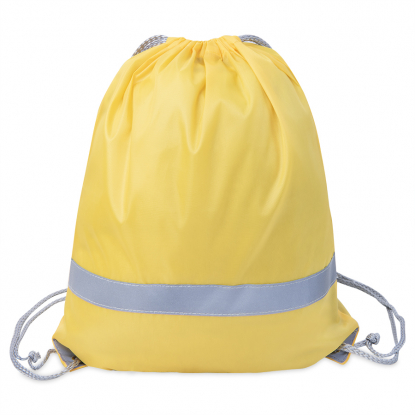 Рюкзак мешок со светоотражающей полосой RAY, жёлтый