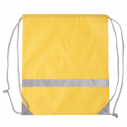 Рюкзак мешок со светоотражающей полосой RAY, жёлтый