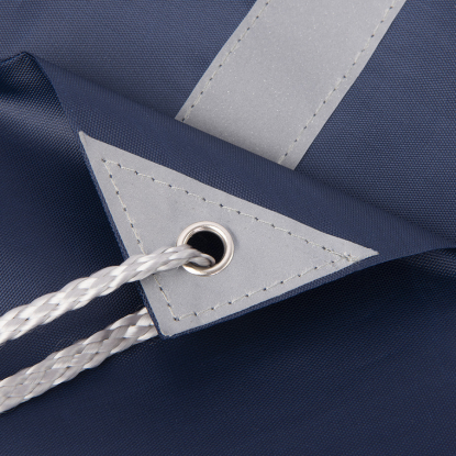 Рюкзак мешок со светоотражающей полосой RAY, темно-синий