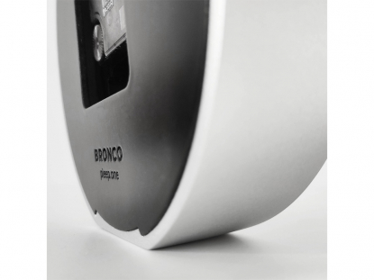 Часы настольные Bronco Sparky XXS, серебристые