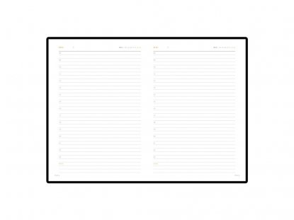 Ежедневник Polo, открытые страницы