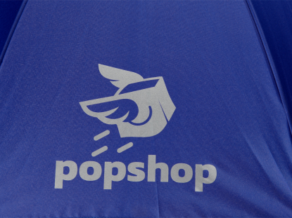 Зонт-трость полуавтомат Wetty с проявляющимся рисунком, черный