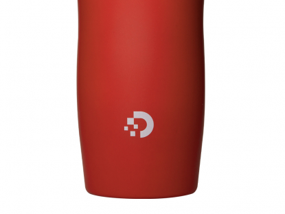 Термокружка Mony Steel soft-touch-красный