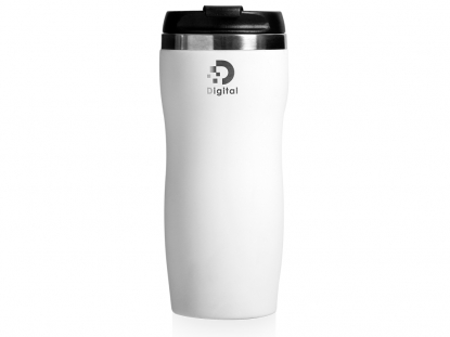 Термокружка Mony Steel soft-touch-красный