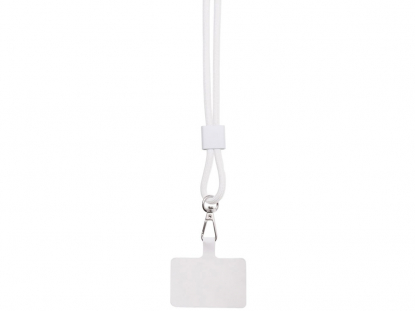 Ремешок на шею для телефона Риксо, белый