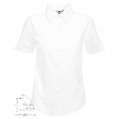 Рубашка Ladies Oxford Short Sleeve Shirt, женская