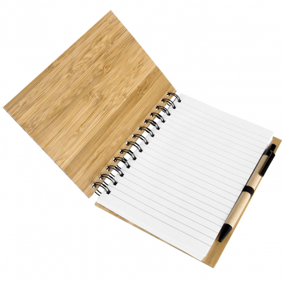 Блокнот на кольцах  Bambook с ручкой