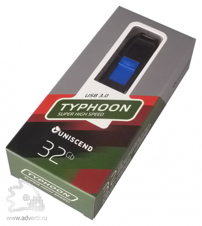 Флешка Uniscend Typhoon в упаковке