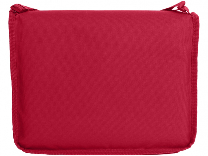 Плед для пикника Junket в сумке, красный, обратная сторона