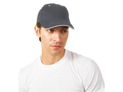 Бейсболка New Castle, серая