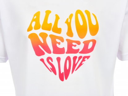 Футболка унисекс Evolution Oversize, белая, S