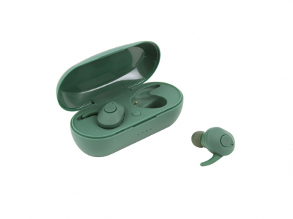 Беспроводные наушники TWS MySound Shark, зелёные