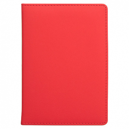 Ежедневник City Soft Touch Latte А5, красный