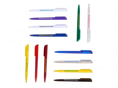 Ручка шариковая Миллениум-белый