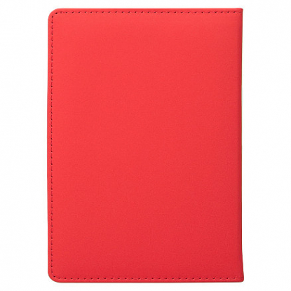 Ежедневник City Soft Touch Latte А5, красный