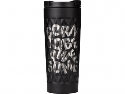 Герметичная вакуумная термокружка Matrix, серебристая