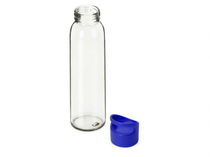 Стеклянная бутылка Fial, синяя