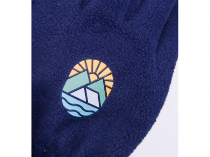 Перчатки флисовые унисекс Ямантау, синие, S