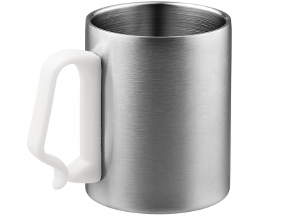 Стальная кружка с двойными стенками Climber Max, белая