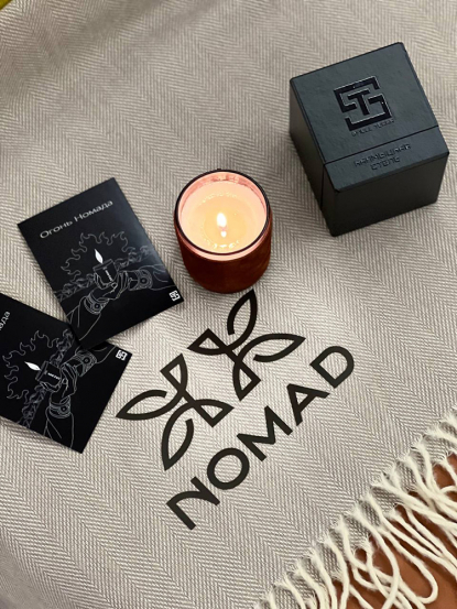 Плед Ёлочка, бежевый