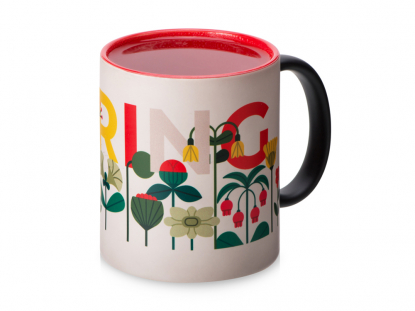 Кружка-хамелеон Surprise, матовая, черная