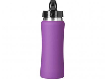 Бутылка для воды Bottle C1, soft touch, фиолетовая